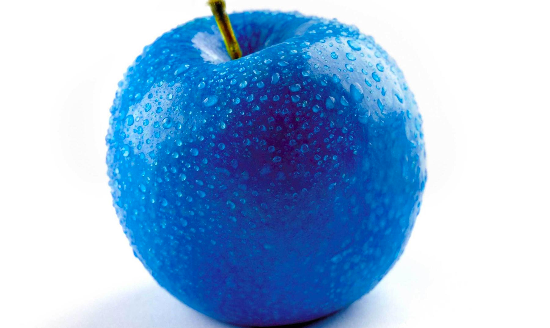 Синее яблоко