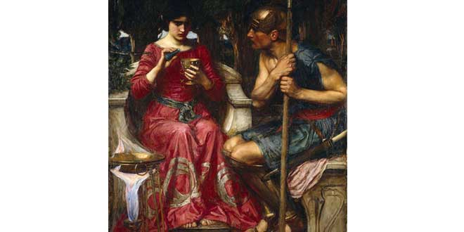 Jasón y Medea, de J.W. Waterhouse