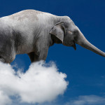 ¿Cuánto pesan las nubes? Lo mismo que un elefante