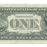 reverso billete un dólar