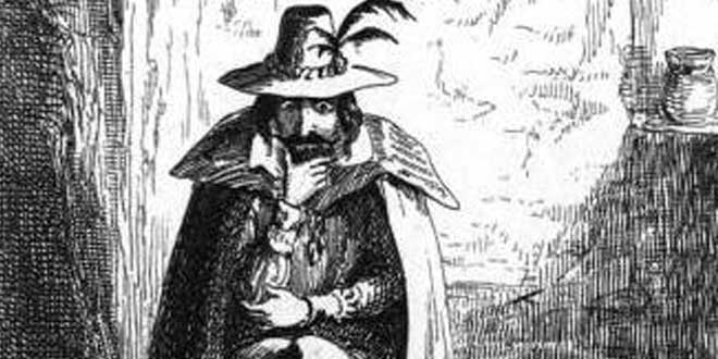 George Cruikshank. Guy Fawkes o La Traición de la Pólvora. 1840.