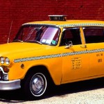 taxi amarillo de nueva york