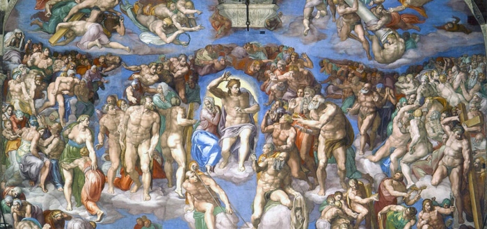 O julgamento final, Michelangelo