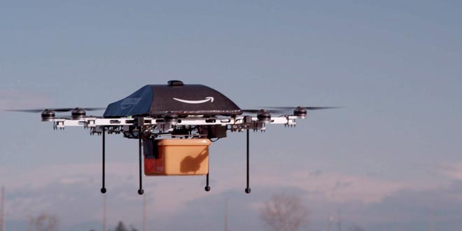 reparto amazon drones
