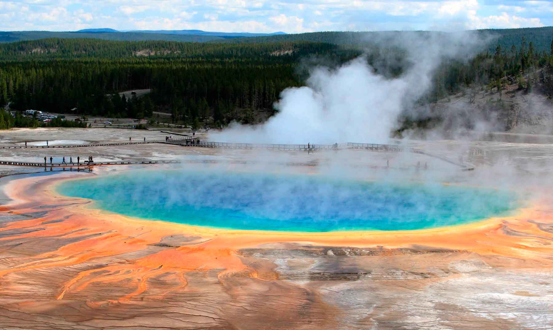 El volcán del parque de Yellowstone y el fin del mundo