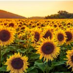 Por qué los girasoles siguen al sol