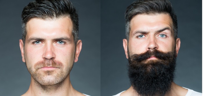 hombres con barba guapos