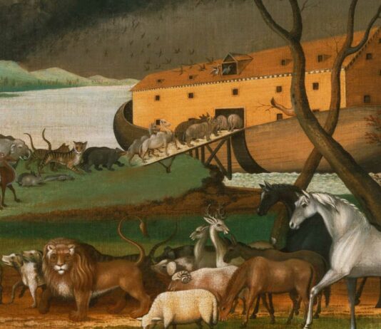 la historia del arca de noe
