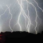 Tormenta en Marden, Inglaterra, Reino Unido