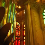 Interior Sagrada Familia (1882-). Antoni Gaudí.