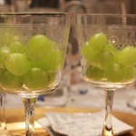 Uvas en copas