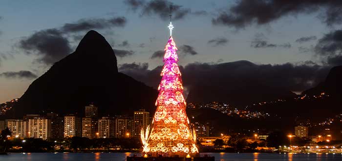 arbol de navidad en brasil