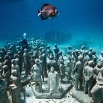 Arrecife de esculturas submarinas, arte eco-friendly