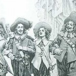 Ilustración de Dartagnan y los tres Mosqueteros