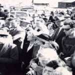 Singular viajero en el tiempo en una fotografía de 1941