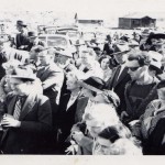 Singular viajero en el tiempo en una fotografía de 1941