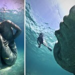 Subido a Atlas, la dama de piedra sumergida en las Bahamas
