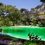 piscinas naturales Hamilton Pool  Austin, Texas