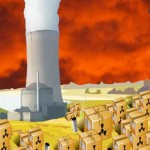 residuos nucleares central