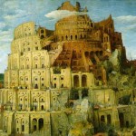 Detalle. Torre de Babel por Pieter Bruegel, el Viejo (siglo XVI)