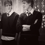 Fred y George molestos