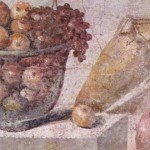 Fresco romano en Pompeya (c. 70 d. C.).