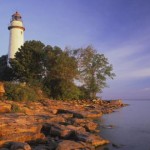 Pointe Aux Barques Lighthouse, Lake Huron, Michigan