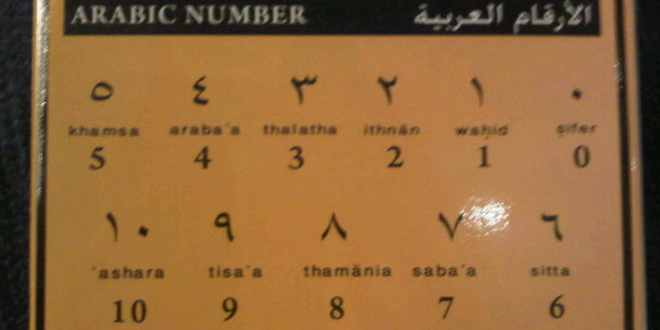 números arábigos