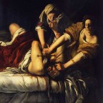 Judit decapitando a Holofernes (Artemisia Gentileschi, 1614-20).