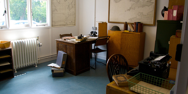 Despacho de Alan Turing, convertido en museo