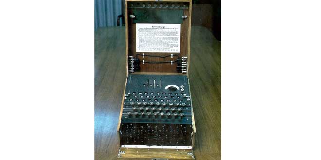 Versión militar de la máquina Enigma