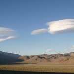 ¿Nubes ovnis? ¡No, nubes lenticulares!