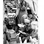 Máquina Enigma en un Sd.KFz 251, Heinz Guderian.