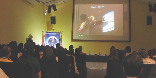 Videl Conferencia On line con Astronauta