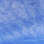cielo azul