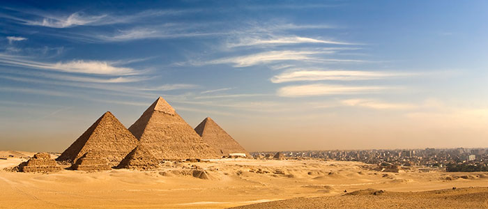 como as pirâmides do Egito foram construídas