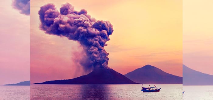 El Krakatoa, la erupción más devastadora de la historia