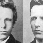 Los hermanos y amigos Van Gogh. A la izquierda Vincent con 13 años (1866) y a la derecha Theo (con 21 años, 1872)