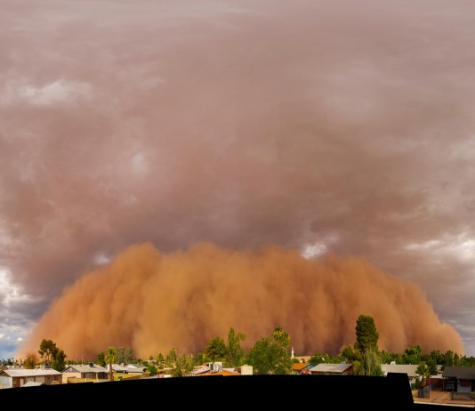 Haboob, el aterrador monstruo de arena