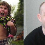 Jeff Cohen (izquierda en «Los Goonies», derecha actualmente)