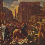 La peste en Ashdod, cuadro de Nicolas Poussin, 1630