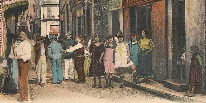 Prostitutas francesas, Marsella, 1919