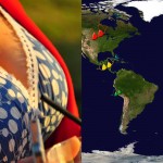¡El tamaño medio de los senos por países!