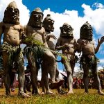 tribus del mundo, asaro, hombres de barro