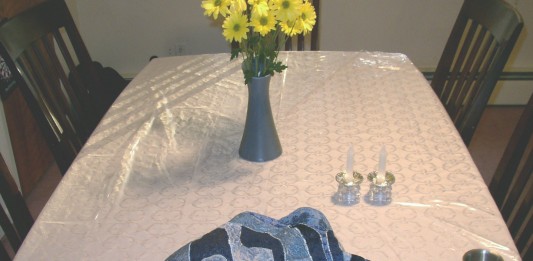 Mesa para la cena de Sabbat