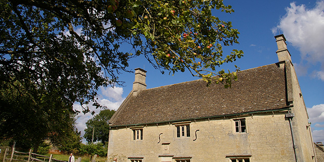 Casa de Newton, Woolsthorpe Manor, en Lincolnshire