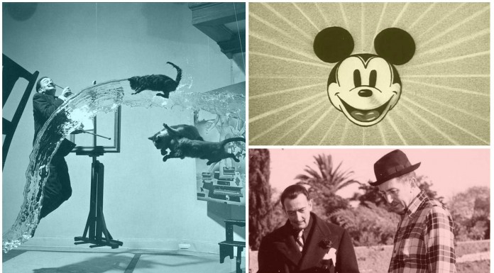 La relación entre Dalí y Walt Disney
