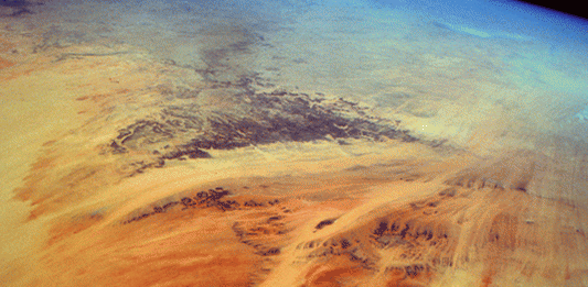 Las arenas viajeras del Sahara