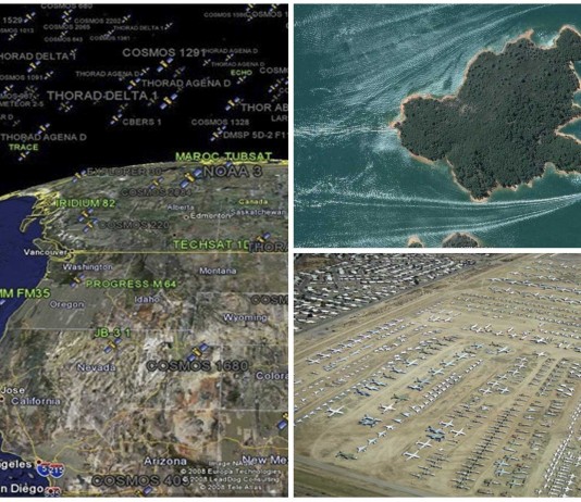 5 descubrimientos sorprendentes de Google Earth 5 descubrimientos sorprendentes de Google Earth