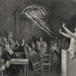 Litografía de los Juicios de Salem (1892)